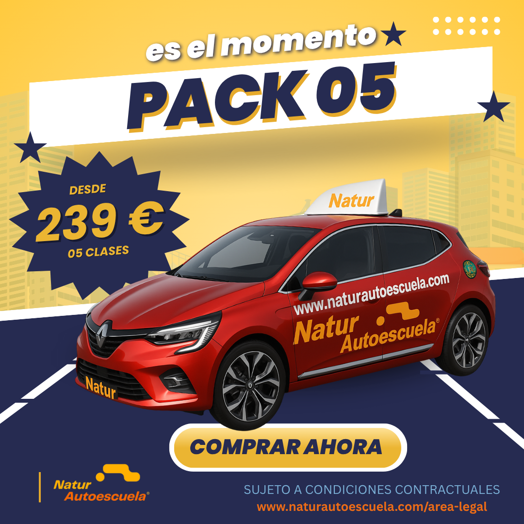 Iniciación conducción Madrid  | Pack 5+1 clases